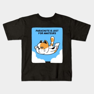 Flying Cat Kids T-Shirt